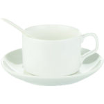 Taza sublimable con plato 5oz