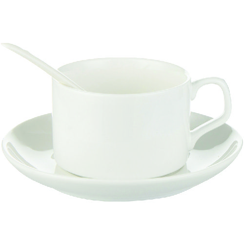Taza sublimable con plato 5oz