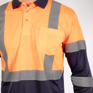 uniforme de trabajo con reflectivo