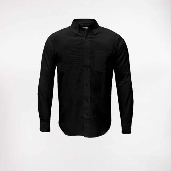 camisa con bordado institucional