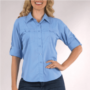 Camisa tipo columbia