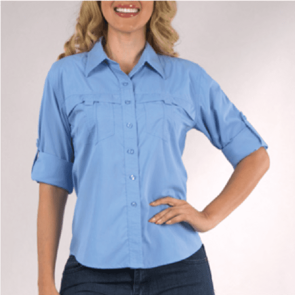 Camisa tipo columbia