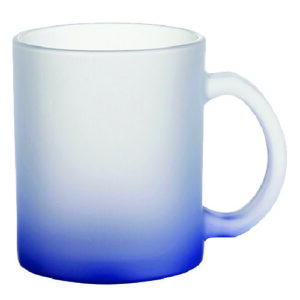 taza de vidrio glaseada para sublimación full color