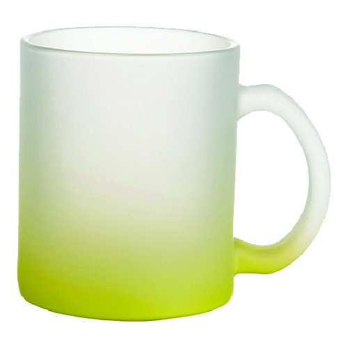 taza de vidrio sublimación