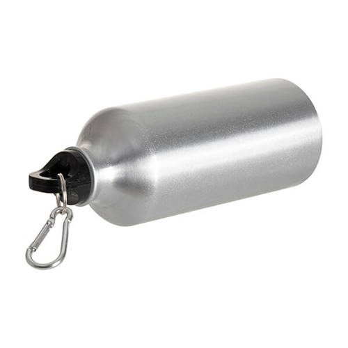 botella deportiva con mosquetón