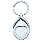 llavero romantico en forma de corazon