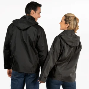 chaqueta con capucha removible