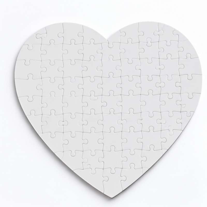 Rompecabezas corazón personalizado