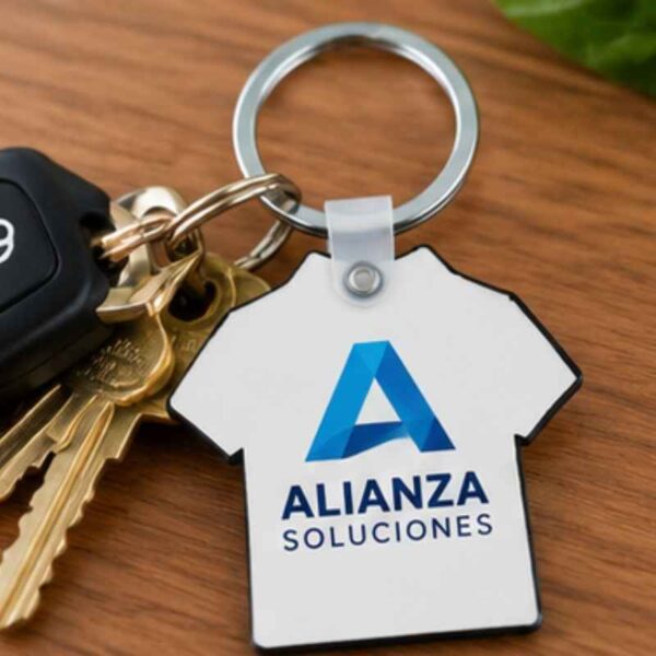 Llavero de madera MDF personalizado