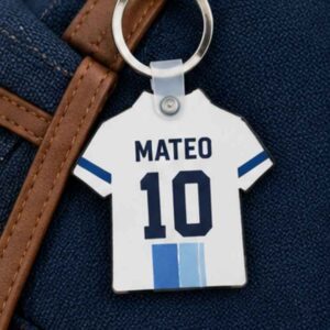Llavero en forma de camiseta