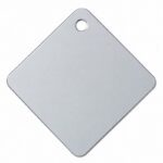 Plaquita rombo personalizada