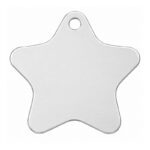 Plaquita estrella personalizada