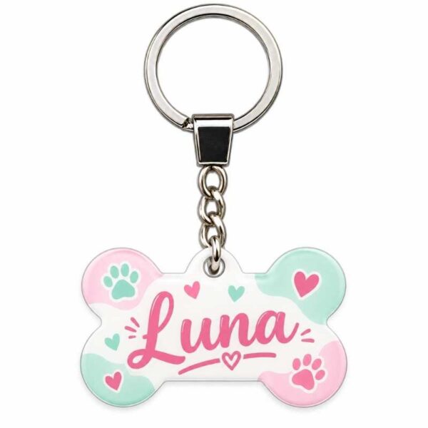 Llavero promocional para pet shops