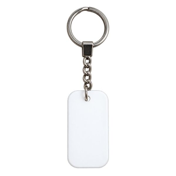 Llavero rectangular personalizado