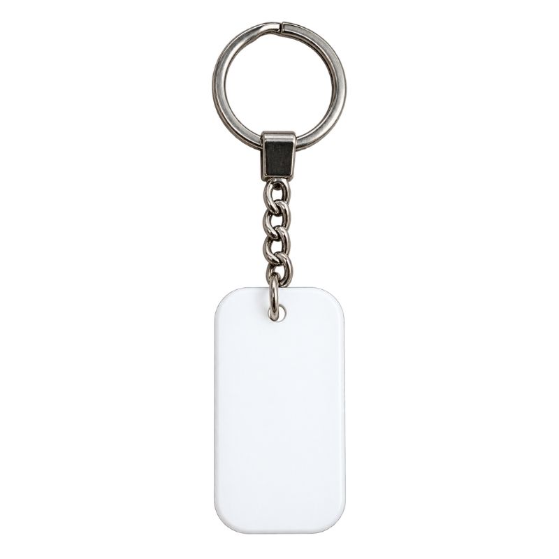 Llavero rectangular personalizado