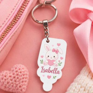 Llaveros personalizados para bautizo
