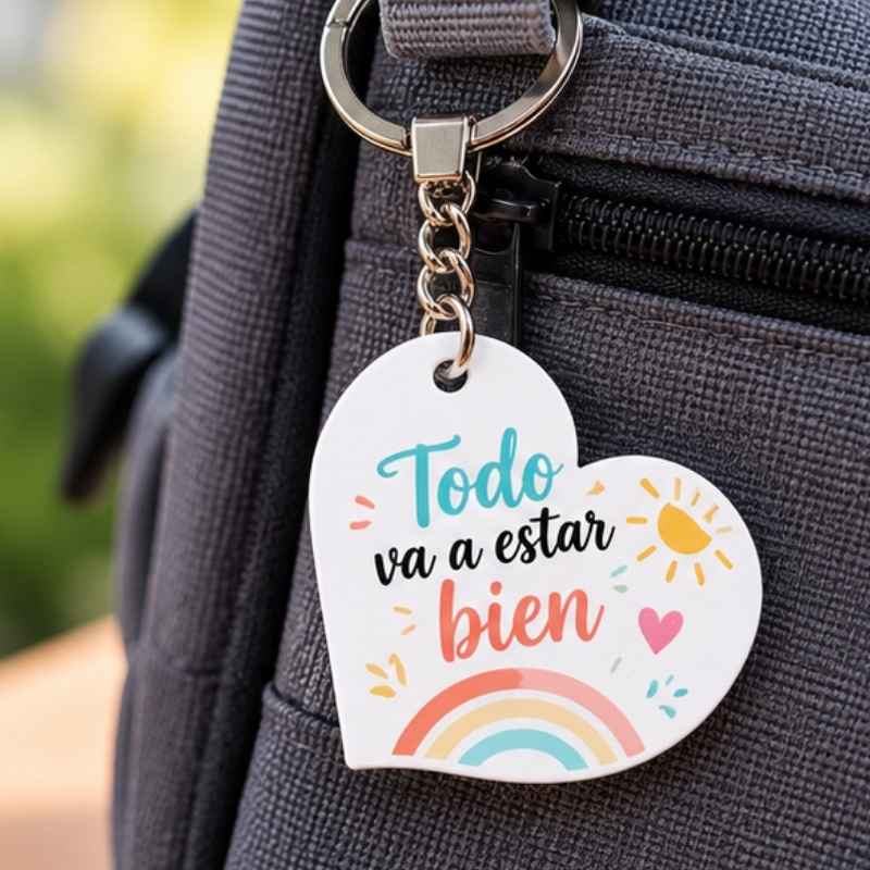 Llavero corazón para parejas