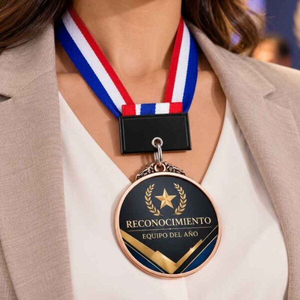 Medallas con logotipo