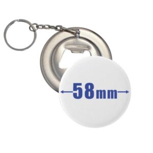 Destapador personalizado 58 mm