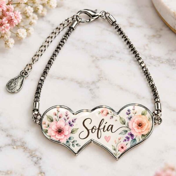 Pulsera con foto de pareja