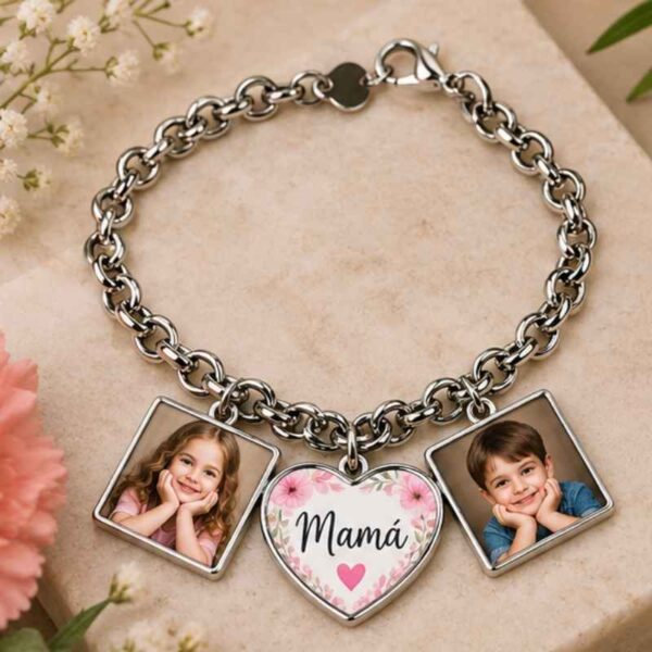 Pulsera personalizada con fotografías
