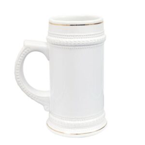 Jarra Cervecera Olafo Blanca - Imagen 1