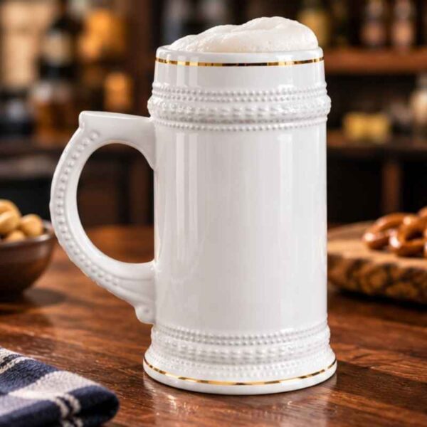 Jarra de cerveza de cerámica
