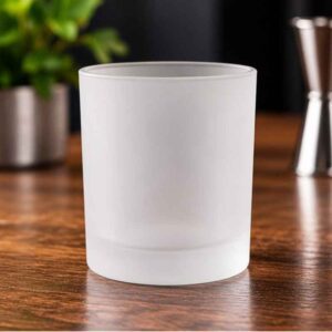 Vaso de whisky glaseado