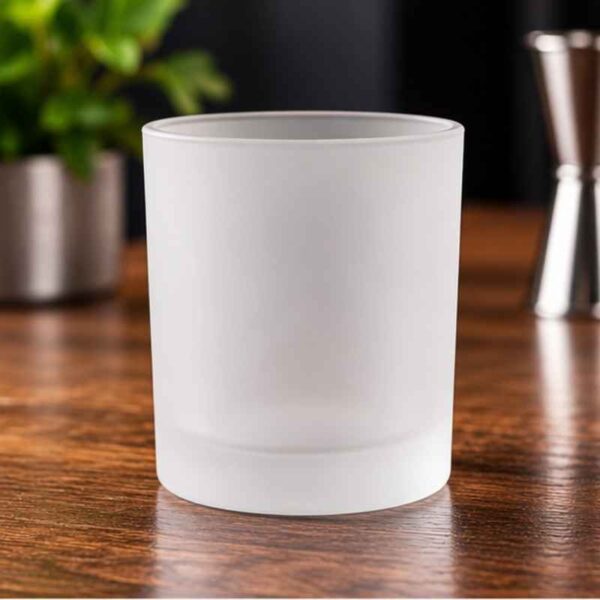 Vaso de whisky glaseado