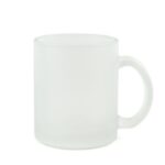 Taza de vidrio esmerilado