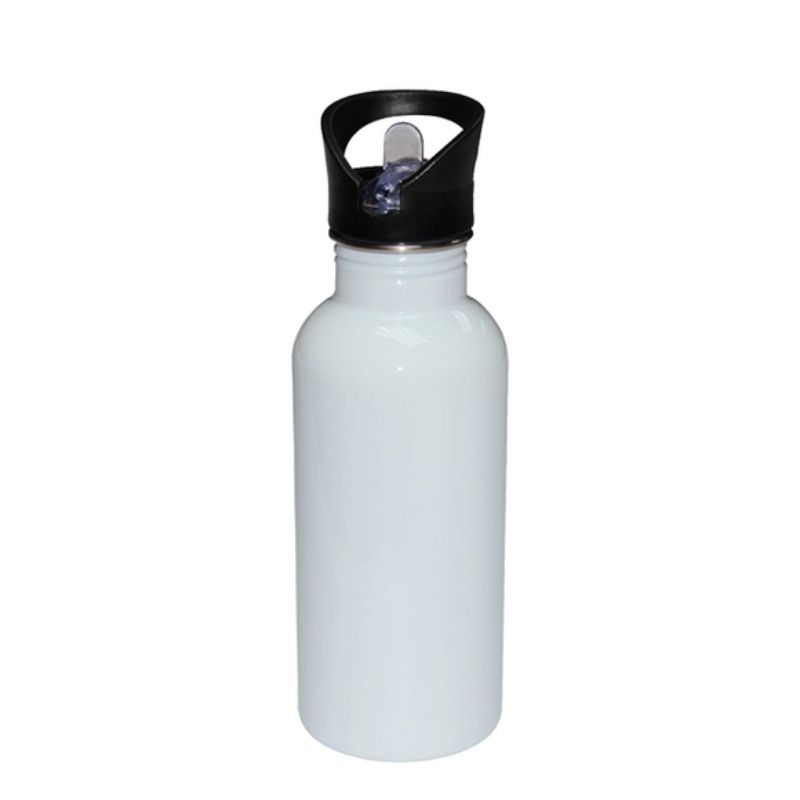 Botella con pajilla personalizada