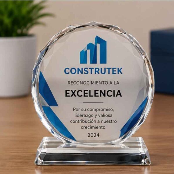 Reconocimiento circular pequeño