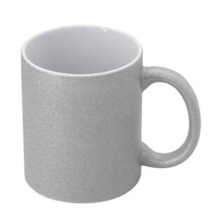 taza con brillo personalizada